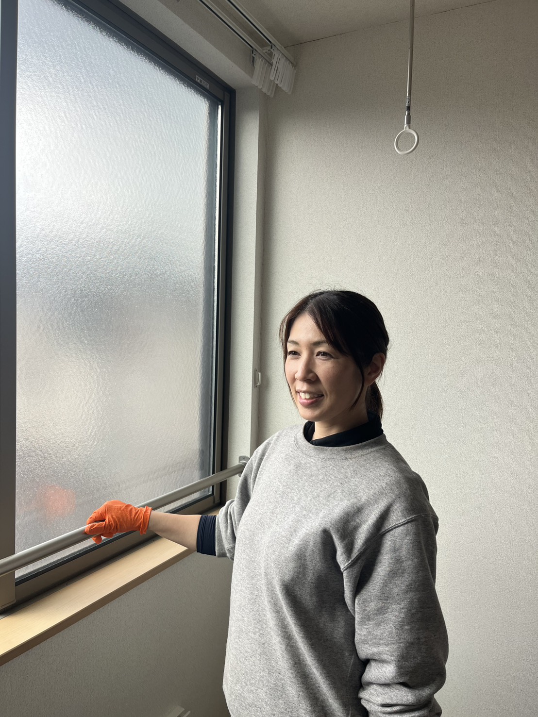 原状回復作業の様子